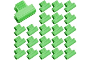 CEEYSEE 20 Stück Gewächshaus Klemmen Ø11mm Garten Schattenrohr Clips Kunststofffolien Clips Pflanzenclips für Reihenabdeckung Netz, Tunnel, Schuppen，Schattierung，Treibhaus Clips (Ø11mm)