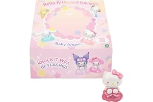 Hello Kitty, 1 Figurine à Collectionner, 4cm, Série Baby Angel, Modèle aléatoire, pour Les Enfants à partir de 3 Ans, HKT45, Rose