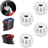 4 Pieces Spin Mop Replacement Parts Rotating Mop Disposable Clutch Pedal Spare Parts One Way Clutch Bearing Compatible with V