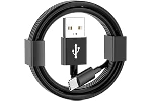 XQO IPhone 16/15 Carplay Ladekabel kabel, 1m USB C auf USB Kabel für iPhone 16,16 Pro Max,16 Plus,16E SE4, 15/15 Pro Max, AirPods Pro(2nd Gen)/ AirPods 4/AirPods Max 2/ IPad USB C Auto Ladekabel (Schwarz)