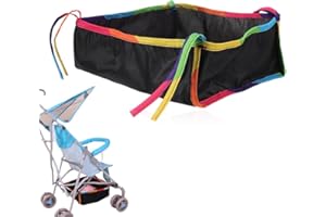 CULEO Cestini,1 cestino per passeggino, borsa portaoggetti per passeggino, cestino inferiore universale per piccoli oggetti, cestino sospeso, borsa portaoggetti per passeggino, borsa