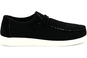 UOMO DESIGN - Mocassins Homme Décontractés en Toile, Légers, Confortables Slip-on Souples avec Semelle Confort - Denis