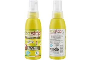 HW CASA Citronella Spray Zanzare,2 Confezioni da 100 ml,Made IN ITALY Spray Antizanzare,Aggiunta Essenza Naturale Antizanzare Spray Antizanzare Bambini,Spray Zanzare Esterno per Giardino, Viaggio