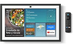 Amazon Echo Show 15 (última generación) | Pantalla inteligente Full HD de 15,6", con Alexa, Fire TV integrado y mando por voz Alexa