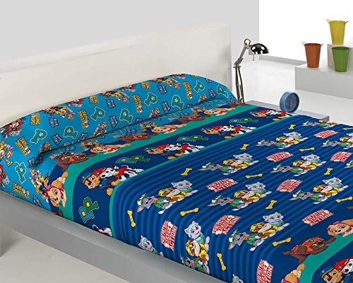Game Sheets Fleece Paw Patrol Ready Action (Various Sizes Available) 105 x 200 cm
