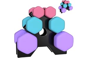 DICAO Adjustable Dumbbells Set 20kg,Dumbbell Barbell Kettlebell Push-Up Stand Perfect for Strength Training Weight Lifting,Weights Dumbbells Set for Men Women GB STOCK