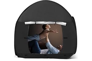 Yontwe 120CM Pop up Tente de Jeu pour Enfants Jardin Cabane Enfant Tente Relaxant Interieur Maison Enfant Exterieur pour Autisme SPD avec Sac de Transport de Voyage