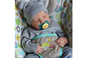 MAIHAO Realistyczna Lalka Reborn Lalki Bobas jak Prawdziwe Dziecko Toddler Baby śpiące dziecko 18 Cal
