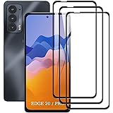 SCL Pellicola protettiva compatibile con Moto Edge 20/20 Pro, pellicola in vetro temperato per Motorola Edge 20/20 Pro, coper
