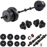 Ecgspor 32 KG Multifonksiyonel Halter Seti ve Dambıl Seti Ağırlık Fitness Seti