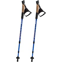 Bastoncini Trekking Pieghevoli TREKZ XE – Leggeri, Regolabili, Impugnatura EVA