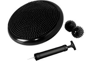 Nvzi Coussin oscillant, Disque d'équilibre,siège animé,Coussinets d'équilibre pour physiothérapie,Disque de stabilité,Disque Dynamique, Planche d'équilibre pour Chiens,Bureau,Enfants sensoriels