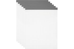 M&G 7x10 Note Pads, 6 Pack B5 Legal Pads 70 Sheets Notepads Writing Pad Graph Grid Chinese Memo Paper Tablet Kraft Cover for Work Writing Note Taking Chinese