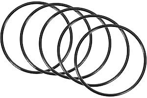 QUARKZMAN Nitrile Gomma O-Ring 95mm x 87mm x 4mm Guarnizioni di Tenuta Anelli Rubinetti Rotondo Guarnizione Rondella per Rubinetto Idraulica Riparazione Sigillatura Connessione, 5 Pezzi