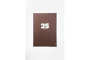 OD OCTÀGONDESIGN OCTÀGON DESIGN | 2025 Big Monthly Planner Plus | Planificador mensual | 12 meses; enero - diciembre 2025 | El icónico Monthly Planner de Octàgon | Tamaño A4 | Color Marrón Cacao | Tapa blanda