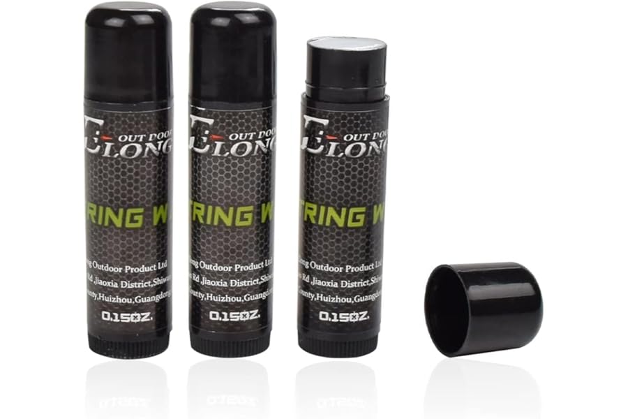 3 Pieces Bow String Wax Strings Protective Rail Lube Archery Recurve Compound Bow Outdoor