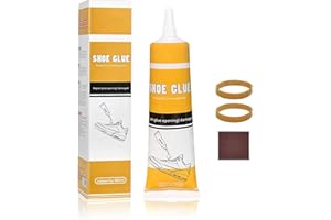 GUBUYI Colle pour Chaussures,Colle Semelle Chaussure,Colle Caoutchouc Chaussure,Colle de Réparation de Chaussures, Colle Instantanée-Transparente Ultra Rapide et Forte,pour Chaussures de Sport, Talons Hauts