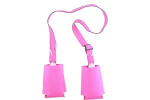 RAINBOWSTAR Shower Pockets Drain Bulb Holder for Mastectomy Surgery (Pink)