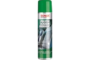 ‎SONAX SONAX PolsterSchaumReiniger (400 ml) entfernt fasertief selbst hartnäckige Verschmutzungen aus Polstern, Teppichen und anderen Geweben | Art-Nr. 03062000
