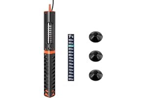 HITOP Adjustable Aquarium Heater with Protective Cover, 30W 50W 120W Fish and Turtle Tank Heater for 5L to 120L Fresh Water and Seawater water Thermostat (120W)