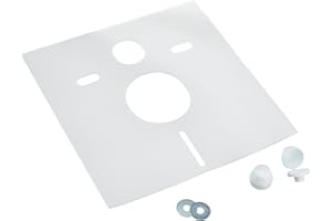 Kit d'isolation phonique pour WC mural et bidet, 1 pièce, blanc - Sanit 16.002.00..0000.