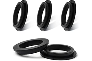 Divove 5 Stück Pool O-Ringe Ersatzteil für Intex, Pool Filterpumpe Dichtungsringe, L Form O Ringe Ersatzteil Unterlegscheiben, Pool Sandpumpe Zubehör für Intex, 11412 Unterlegscheiben