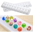 UNICRAFTALE 100 Pièces Bails Pendentifs Acier Inoxydable 5 Tailles 5-7mm - Attaches Rondes Pour Perles Et Création De Bijoux