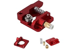 TUZUK Ender 3, Estrusore CR-10 di ricambio, estrusore MK8 in alluminio per stamoante 3D Creality ENDER3, CR-10, CR-10S, CR-10 S4, CR-10 S5