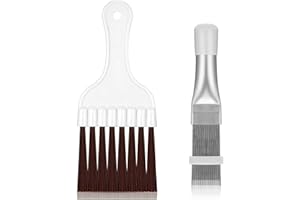 Yuannee Kondensator Kamm,2 PCS Lamellenkamm Trockner Bürste Kammreiniger Klimaanlage Lamellen Kamm Kondensator Kamm Trockner Radiator Reiniger Bürste für Wärmepumpentrockner