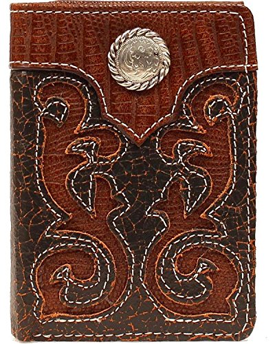 Preisvergleich Produktbild Nocona Western Geldbörse Scheintasche Kartenetui braun