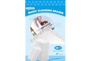 MYIVEN 10 Stück multifunktionale magische Reinigungsschwamm, Topfschrubber, kratzfester Radierschwämme, Scheuerschwamm für Haushaltsreinigungsbedarf