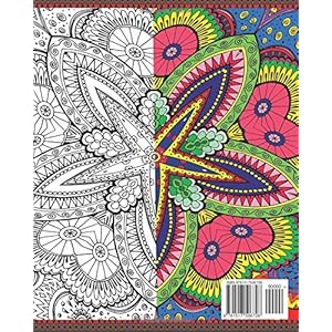 El Estres Adultos Dibujos Para Colorear: Divertido, Facil y Relajante Serie de la Mandala ( Vol. 6)