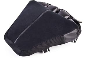 Auzkong Asiento Moto, Confort Cojin Moto, Asientos de Moto Universal Motocicleta Asiento Cojin Aire Asiento para Moto Aire Cojín Asiento para Yama-ha Ducati Aprilia Suzuki 30,5 x 29,2CM