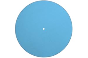 Next Ferry - Slipmat - hellblau - Plattenspieler Matte aus Filz - Slipmats für DJ's - Plattentellerauflage für alle Plattenspieler Turntables - gedruckt in Deutschland