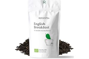 REPLANTEA CUIDAMOS TU NATURALEZA TE ENGLISH BREAKFAST GRANEL Orgánico 100g (50 Tazas) | Té Negro de Hoja Suelta English Breakfast REPLANTEA®