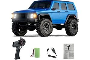 TOUCAN RC HOBBY 1/18 4x4 RC fuoristrada veicolo radiocomandato, crawler, modello C8809, 3 marce, motore a spazzola 370, 20-A-ESC, controllo 100 m, pronto all'uso come regalo speciale