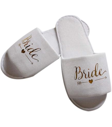 Pantofole da sposa Pantofole da damgella d'onore Regalo damgella d