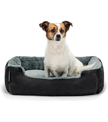 Karlie Liegebett Für Hunde/Katzen | Maße 60 X 50 X 20 Cm | English Style | Bezug Abnehmbar & Waschbar