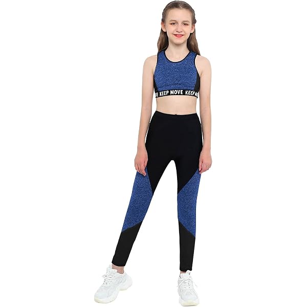 Short Danse Fille Jowowha - Ballet Jazz Fitness Yoga 4-16 Ans - Taille Élastique Confortable