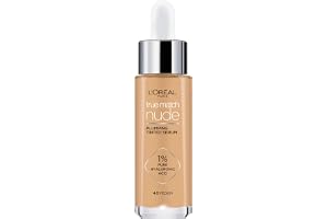 L'Oréal Paris, serum och foundation i ett, återfuktar och jämnar ut huden samtidigt, True Match Nude Plumping Serum, nyans: M