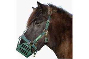 GREENGUARD® Set - Fressbremse Maulkorb mit Halfter, Shetty