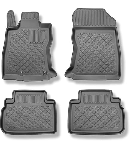 Rubbermatten voor Subaru Forester 2002-2008, 4 delig Rubbermatten voor Subaru Forester 2002-2008, 4 delig