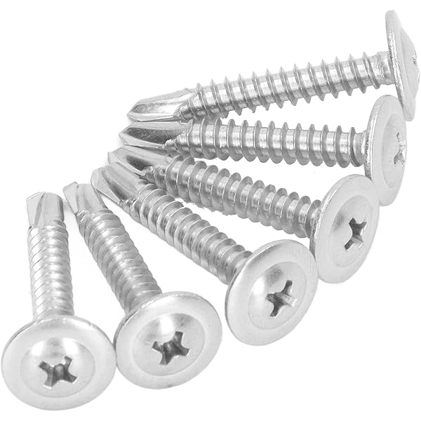 460-Piece Black Self-Drilling Screws Assortment Kit - #8 & #10 Hex Head, 410 Stainless Steel - View #2
