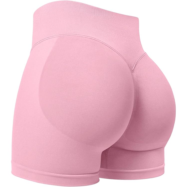 thumbnail: ZAAYO Naadloze Sportlegging Dames - Hoge Taille Push-Up Scrunch Butt Leggings, Zwart, Maat M