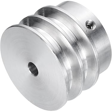 PULEGGIA IN ALLUMINIO D. ESTERNO 200 FORO 28 DUE GOLE TIPO A - Rami Compressori