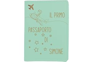 Mr. Gadgets Porte-passeport personnalisable en quelques clics - Différentes couleurs, Premier passeport enfant