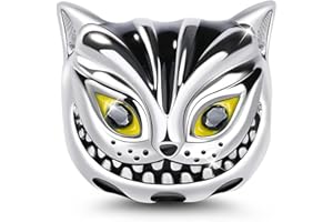 GNOCE Animals head Charms 925 Sterling Silver Bead Charm fit All Bracelets Necklaces Gifts for Pet Lovers