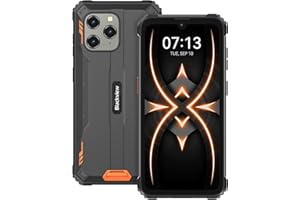 Blackview BV5300Pro Nietłukący się telefon komórkowy Android 12, 7GB+64GB ROM/TF-1To, bateria 6580 mAh, aparat 13 MP+8 MP, 6,1''HD+niełamliwy smartfon, Dual SIM/Face ID/NFC/GPS/2 lata