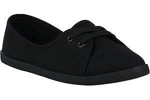 stiefelparadies Damen Sportliche Ballerinas Basic Flandell