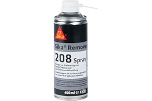 ‎SIKA Sika – Spray Reiniger – Sika Remover-208 Farblos – zur Entfernung von Klebstoffresten und Oberflächenvorbehandlung – für Innen und Außen – 400 ml